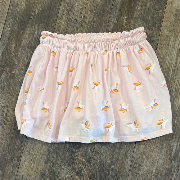 Cat & Jack Pink Skirt with Rainbow Unicorns - Picture 1 of 5